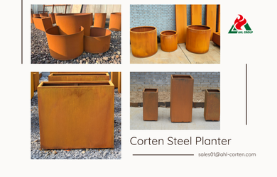 Corten Steel Planter